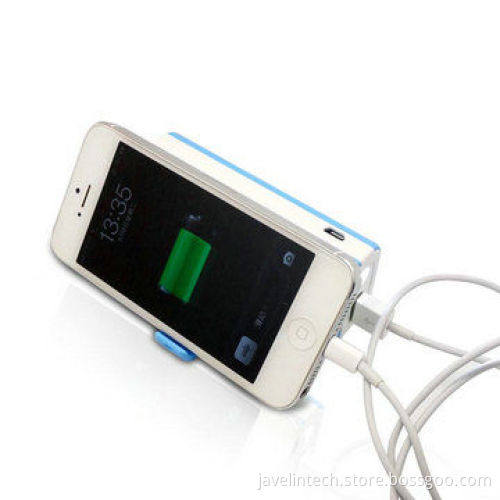 Power bank, 2pcs Li-ion 18650 battery with LED flashlight and stand function